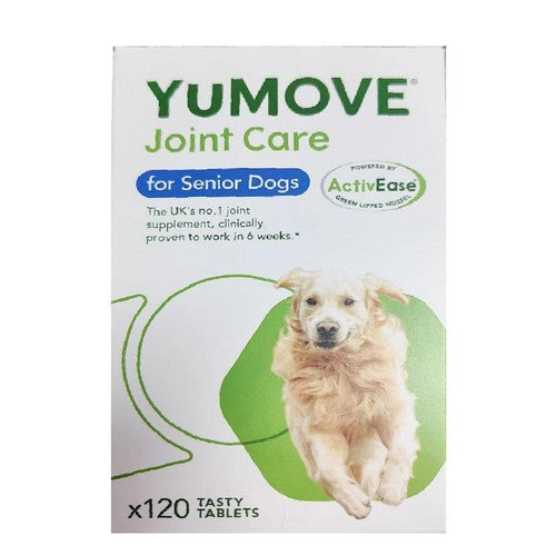 YuMOVE Joint and Digestive Care for Senior and Adult Dogs 120 Tablets