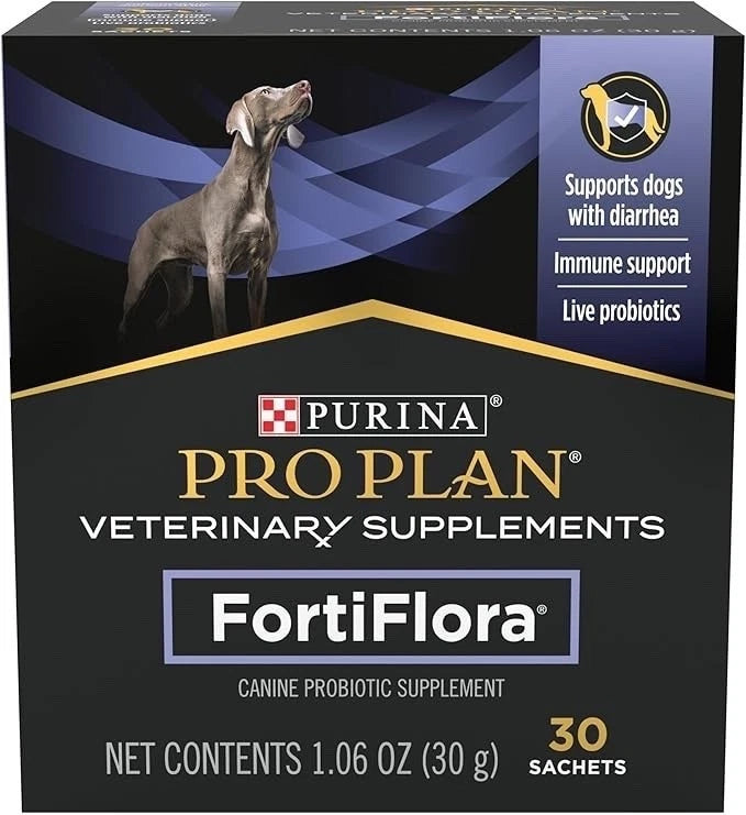 Purina Pro Plan Veterinary Supplements FortiFlora Canine Probiotic for dogs 30 sachets