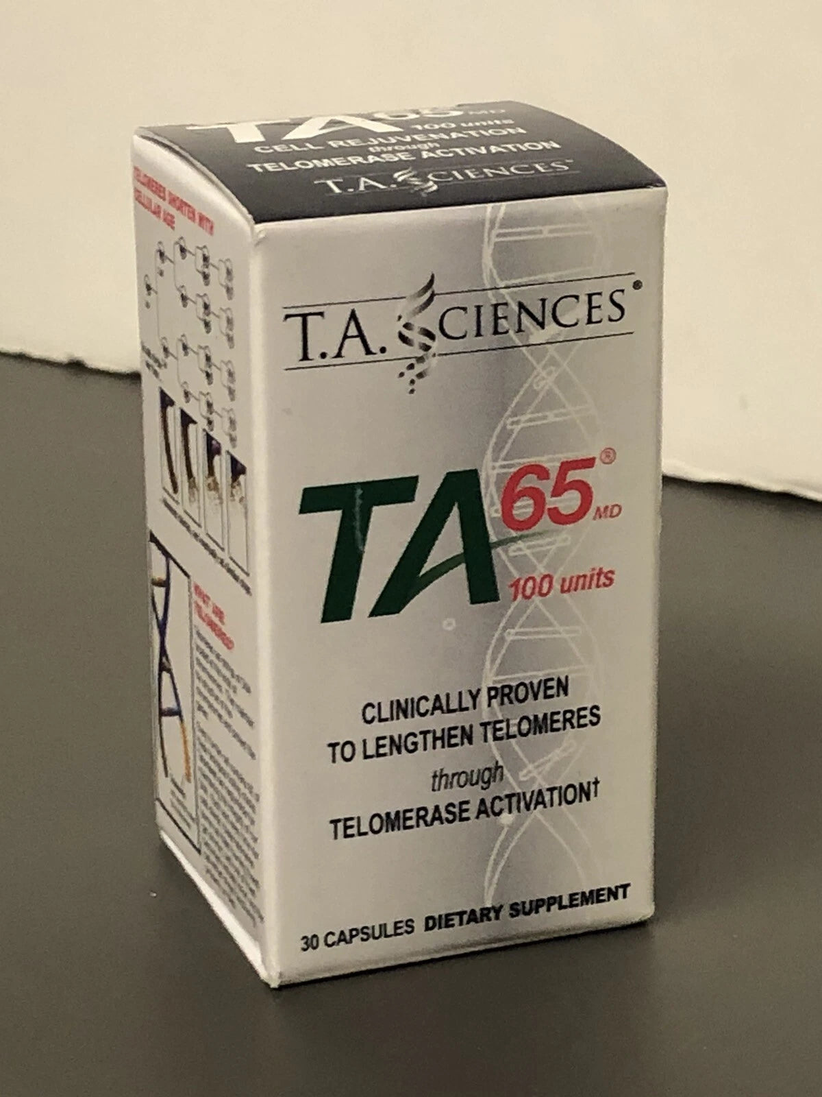 TA Sciences TA-65MD 100 Unit 30 Capsule dietary supplement