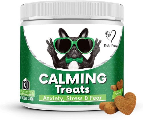 NutriPaw Calming Treats for Dogs – Stress, Fear & Separation Anxiety Support